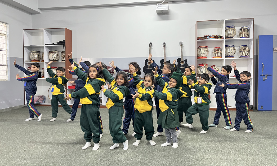 Dance Room at Ashoka Academy